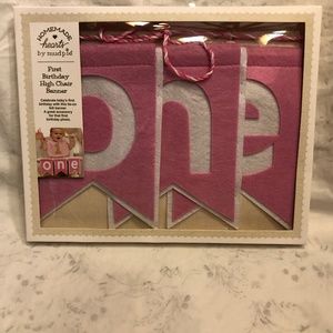Baby First Birthday Banner